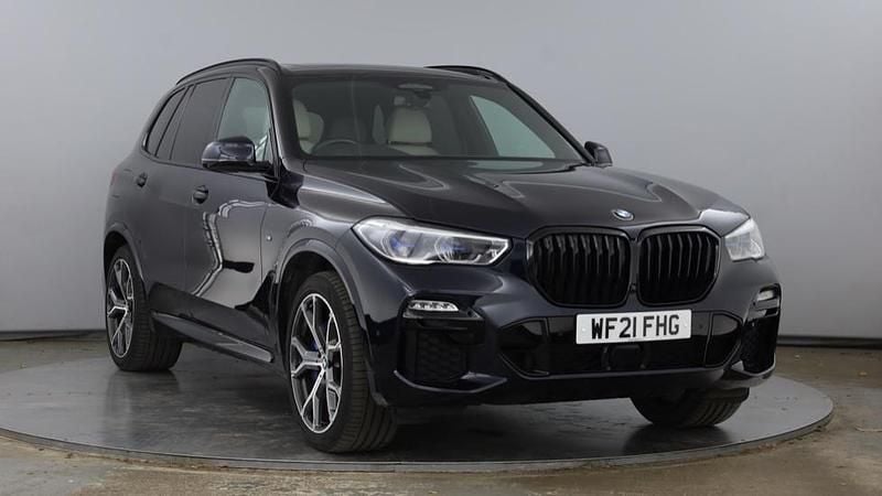 Black Used 2021 BMW X5 M Sport SUV | £46,500 (A bit pricey) - Image 1/4