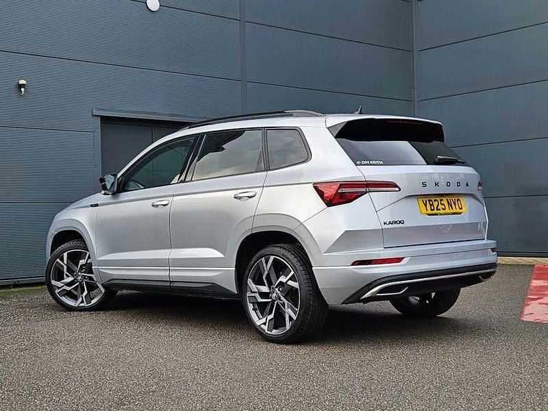 Used Skoda Karoq SportLine 150 HP (110 kW) 2025 Silver SUV