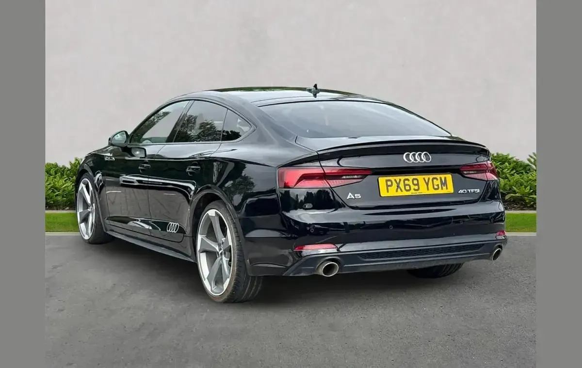 Used Audi A5 Black Edition 187 HP (137 kW) 2020 Black Coupe