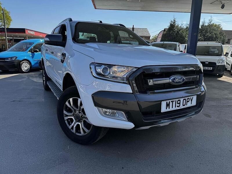 White Used 2019 Ford Ranger Wildtrack Pickup | £15,995 (Good price) - Image 1/3
