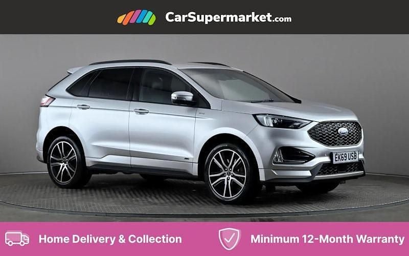 Silver Used 2019 Ford Edge ST-Line SUV | £18,997 (Fair price) - Image 1/4