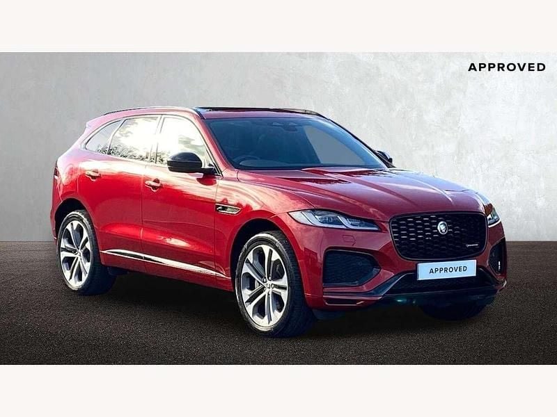 Red Used 2024 Jaguar F-Pace R-Dynamic SUV | £41,450 (Expensive) - Image 1/4