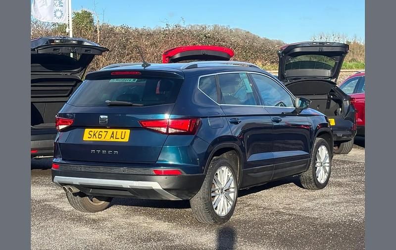 Used Seat Ateca XCELLENCE 147 HP (108 kW) 2017 Blue SUV