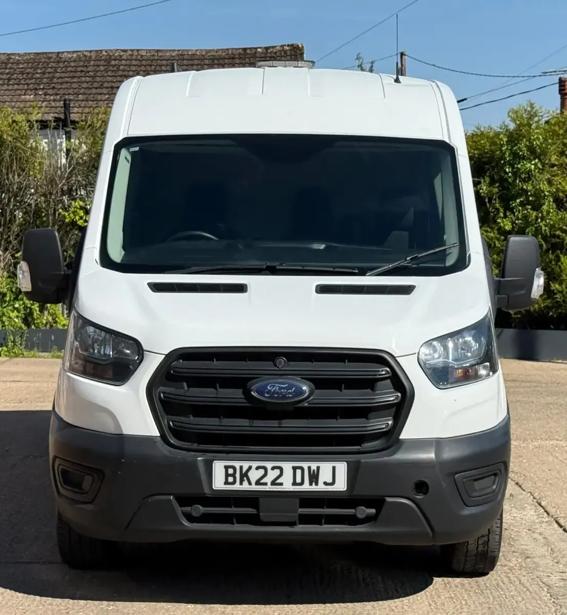 Used Ford Transit S 130 HP (95 kW) 2022 White Van