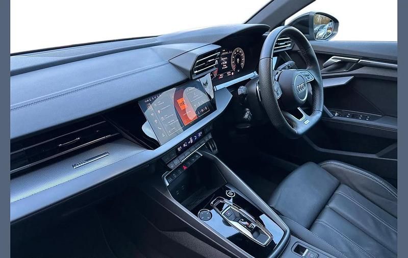 Used Audi A3 S-Line 147 HP (108 kW) 2024 Black Sedan