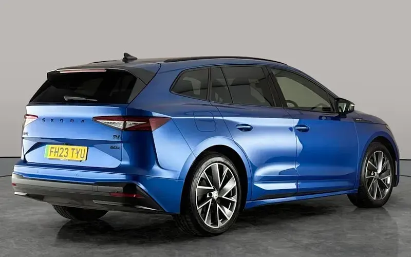 Used Skoda Enyaq iV SportLine 194 kW (265 HP) 2023 Blue SUV