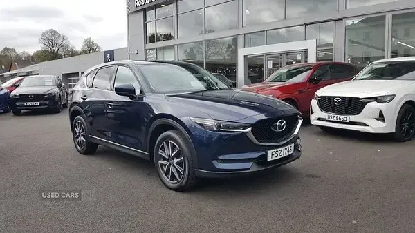 Second-hand Mazda CX-5 Inclusive 2018 Albastru SUV