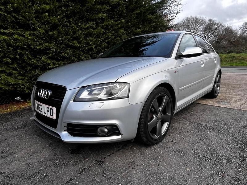 Used Audi A3 Black Edition 2012 Silver Hatchback