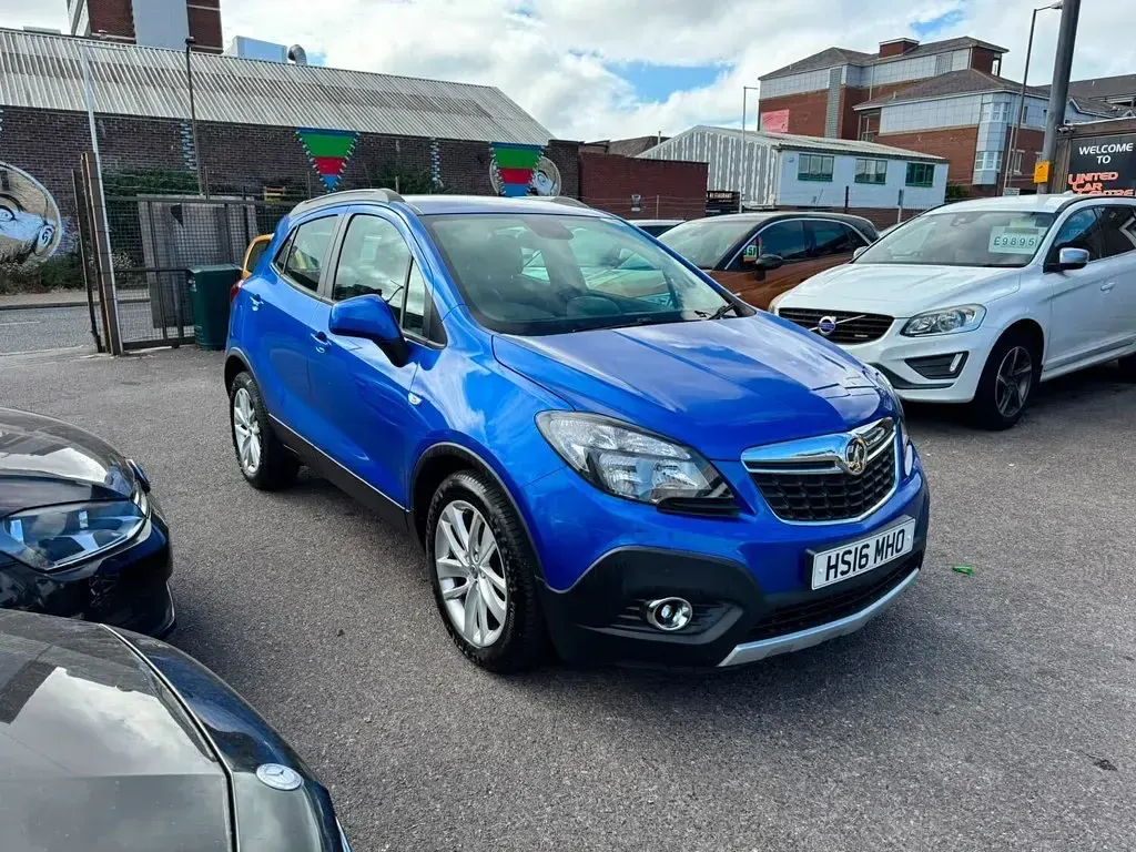 Used Vauxhall Mokka 140 HP (102 kW) 2016 Blue SUV