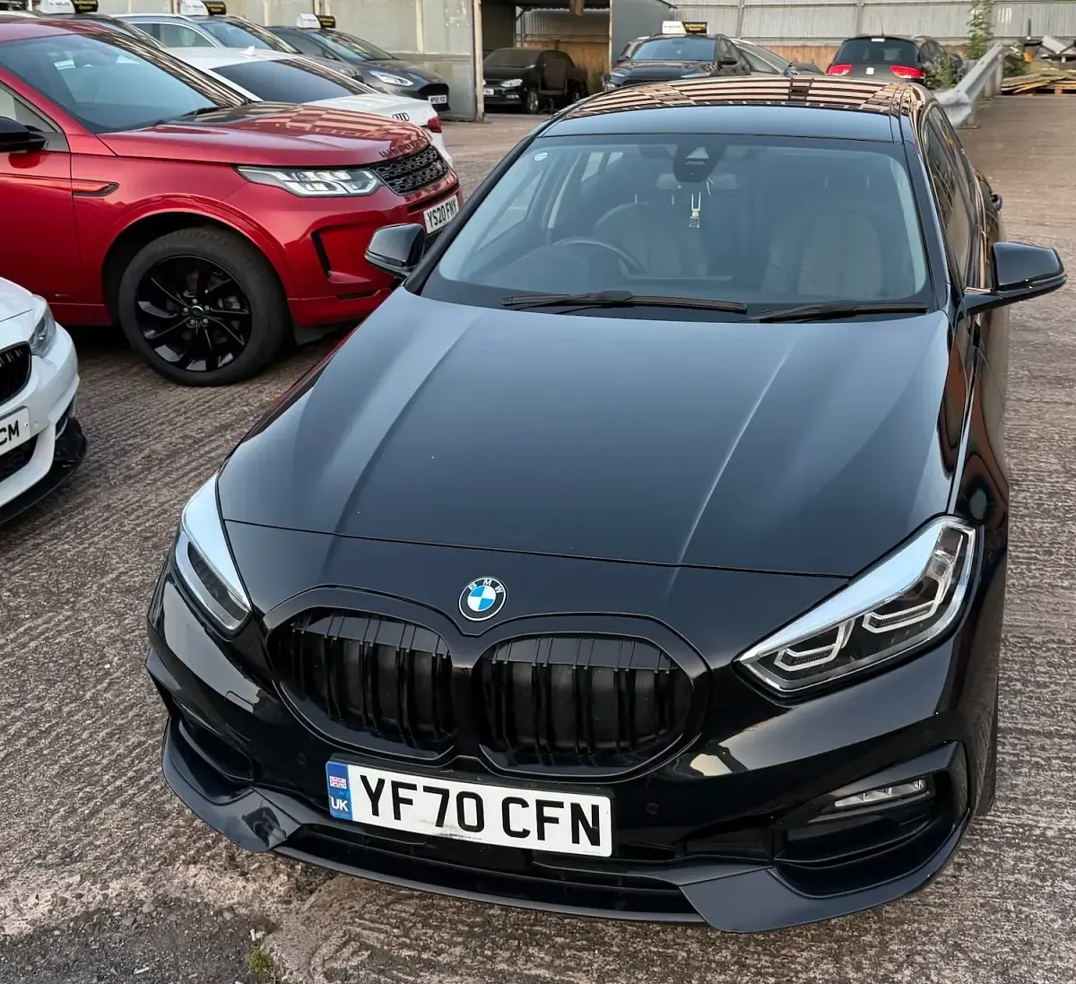 Used BMW 120 Sport Line 2020 Black Hatchback