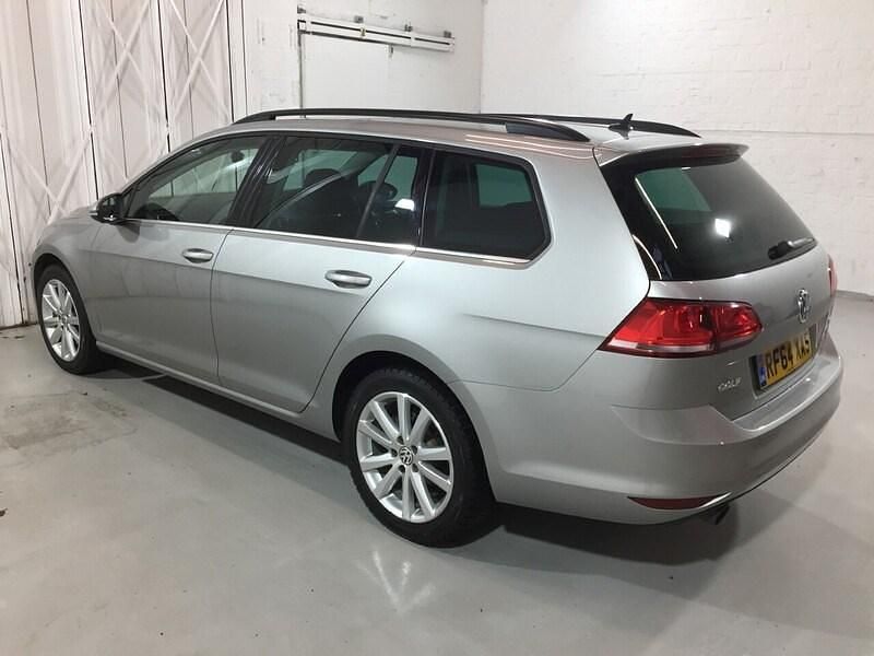 Begagnad VW Golf VII 2014 Silver Kombi