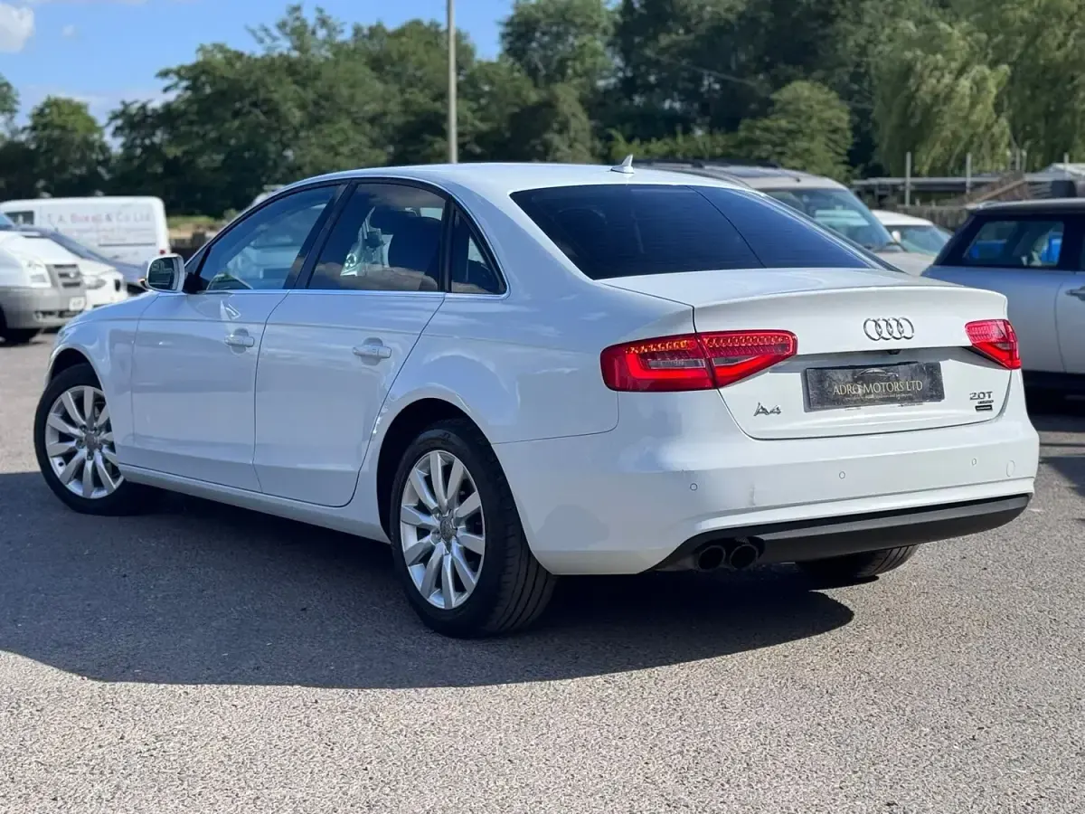 Used Audi A4 Sport 2014 White Sedan