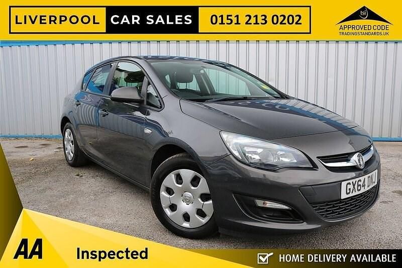 Used Vauxhall Astra 95 HP (69 kW) 2014 Grey Hatchback