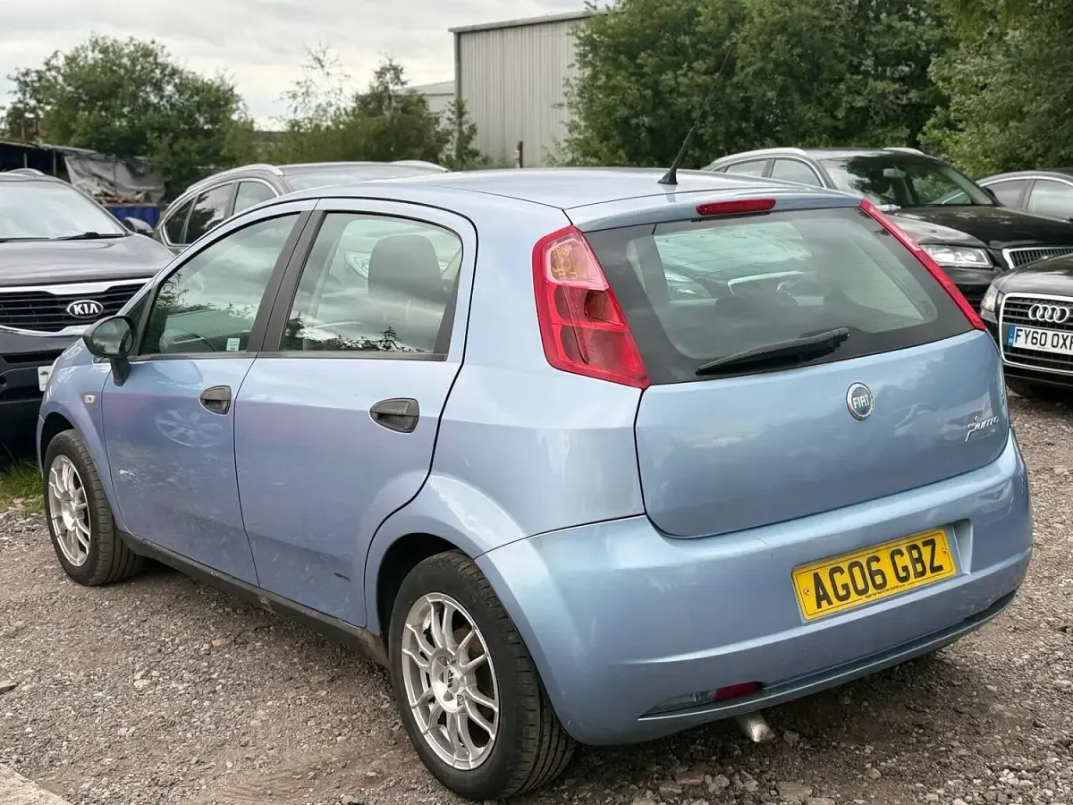 Used Fiat Grande Punto Active 2006 Blue Hatchback