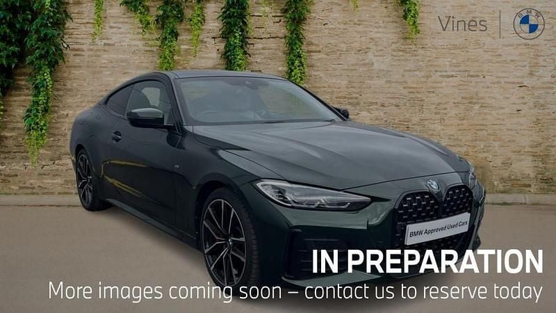 Green Used 2021 BMW M440 M Sport Sedan | £34,317 (Fair price) - Image 1/4