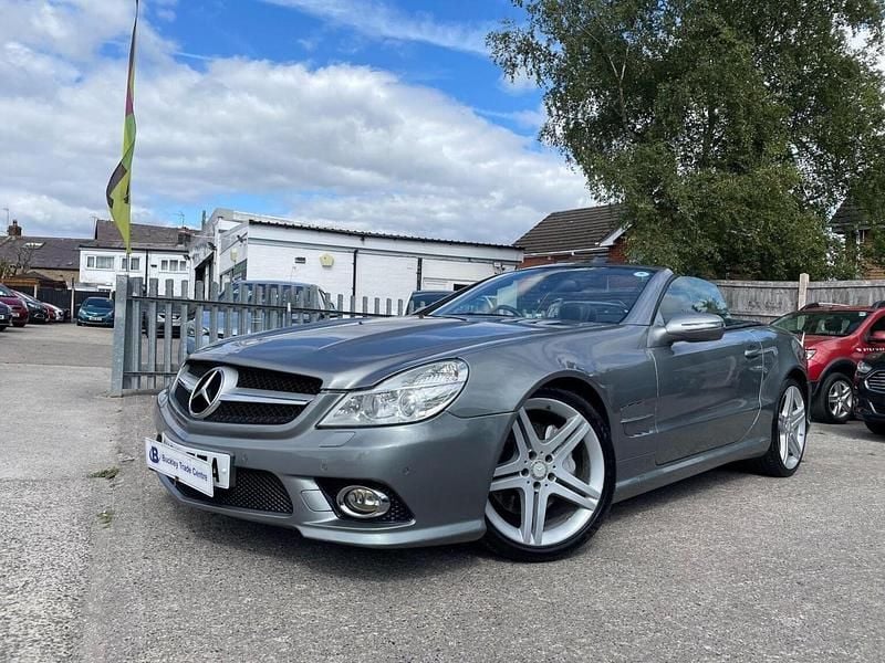 Used Mercedes SL350 2009 Silver Cabriolet