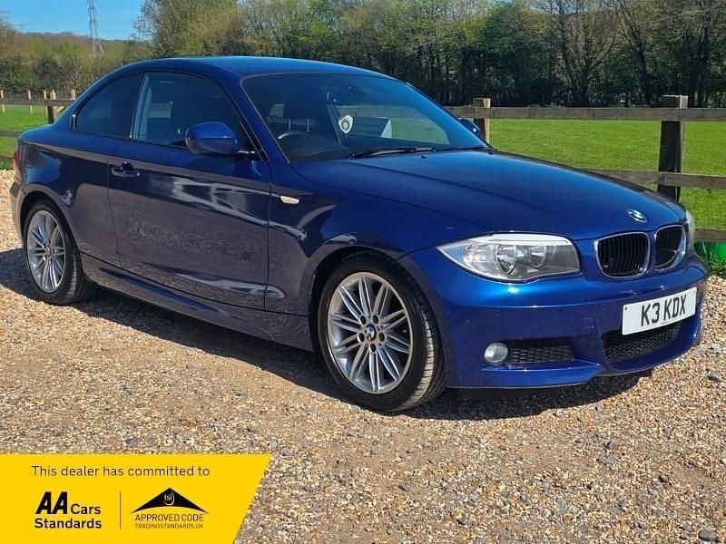 Begagnad BMW 120 Coupé M Sport 2012 Blå Sportkupé