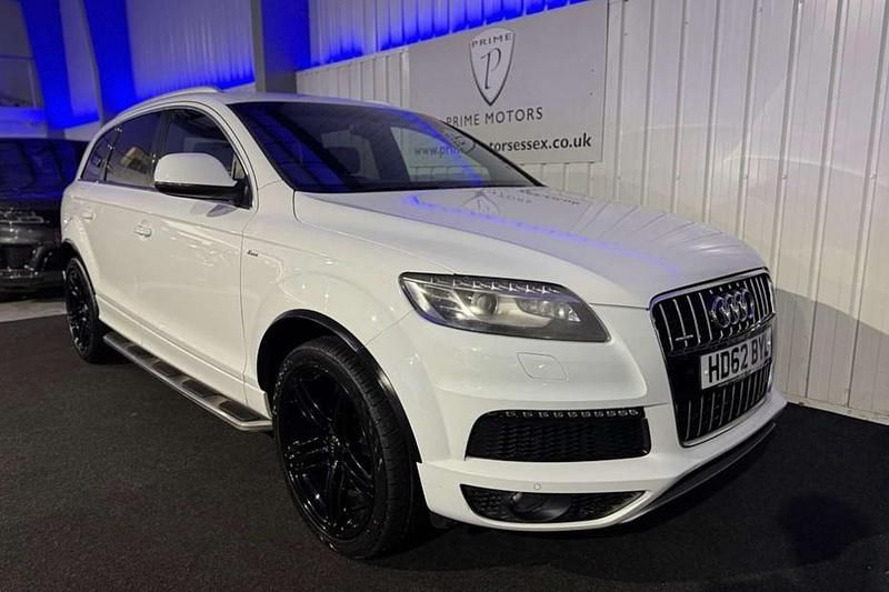 White Used 2012 Audi Q7 S-line plus SUV | £12,749 (Fair price) - Image 1/1