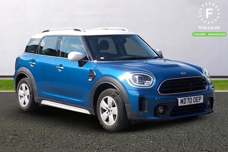 Blue Used 2021 Mini Cooper Countryman Comfort SUV | £15,799 (Good price) - Image 1/3