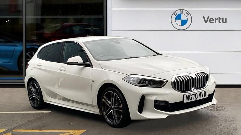 White Used 2020 BMW 118 M Sport Hatchback | £16,907 (Fair price) - Image 1/4