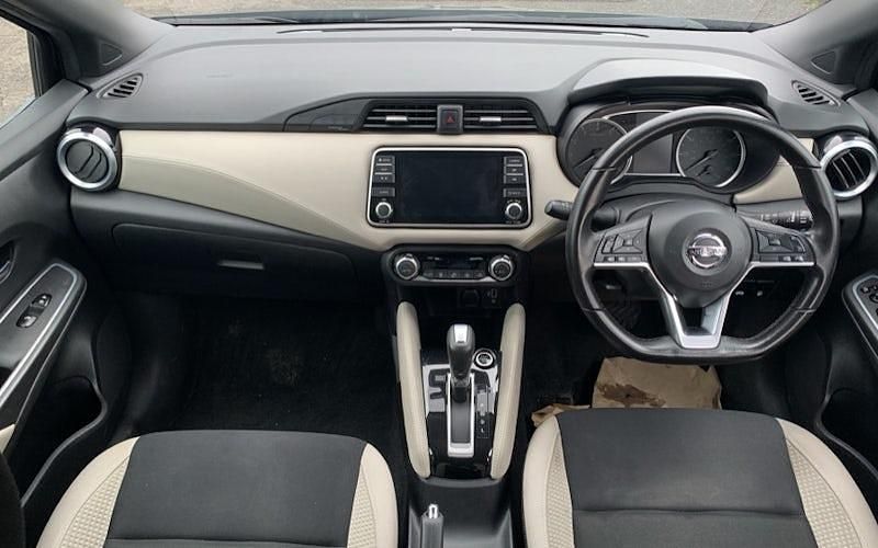 Used Nissan Micra Tekna 92 HP (67 kW) 2022 Black Hatchback