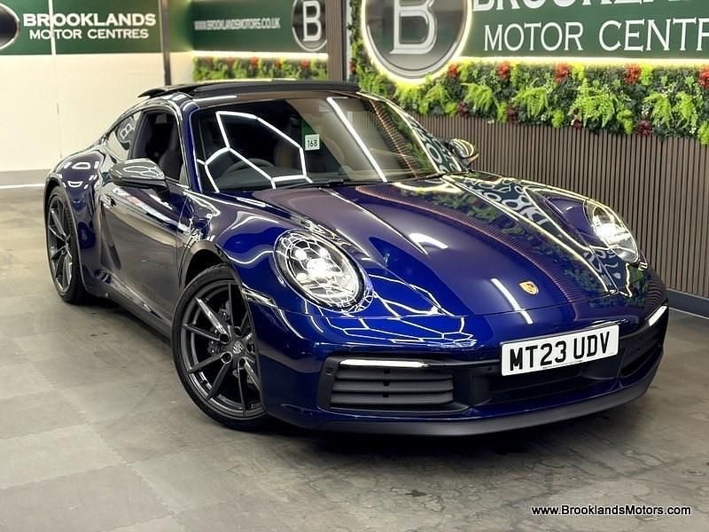 Used Porsche 911 Carrera T 385 HP (283 kW) 2023 Blue Coupe