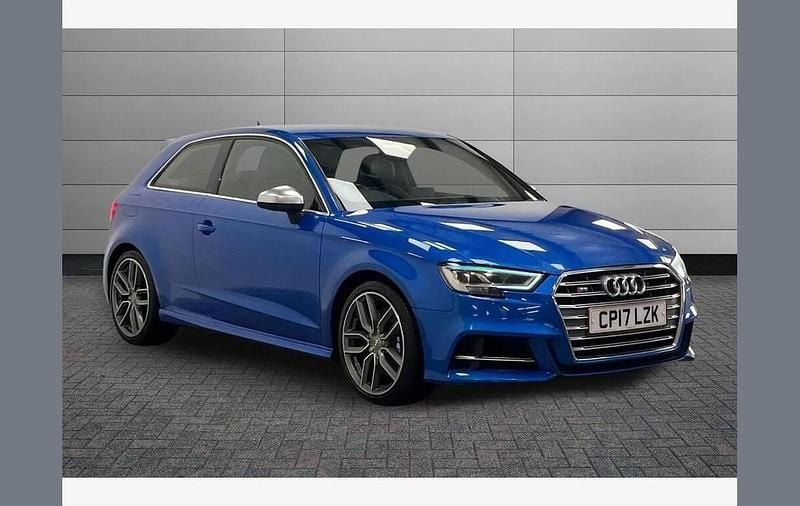 Blue Used 2017 Audi S3 Sportback Advanced Hatchback | £17,990 (Super price) - Image 1/4