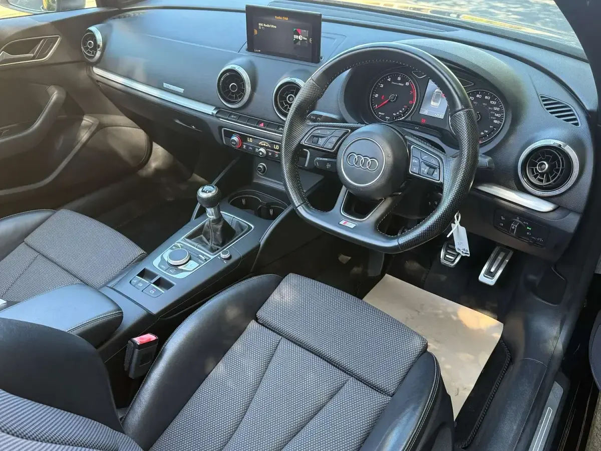 Used Audi A3 Cabriolet S-Line 2016 Black Cabriolet