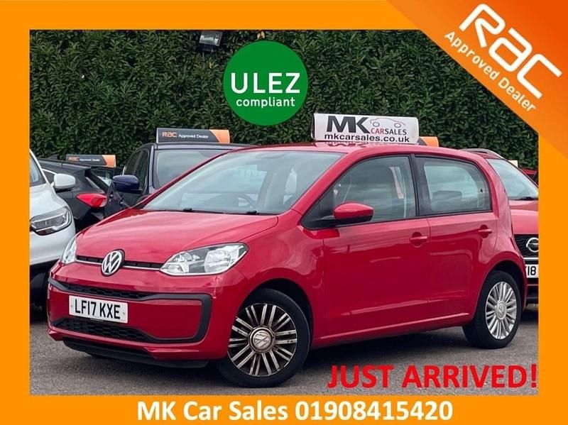 Red Used 2017 VW up! move up! Hatchback | £5,295 (Fair price) - Image 1/3