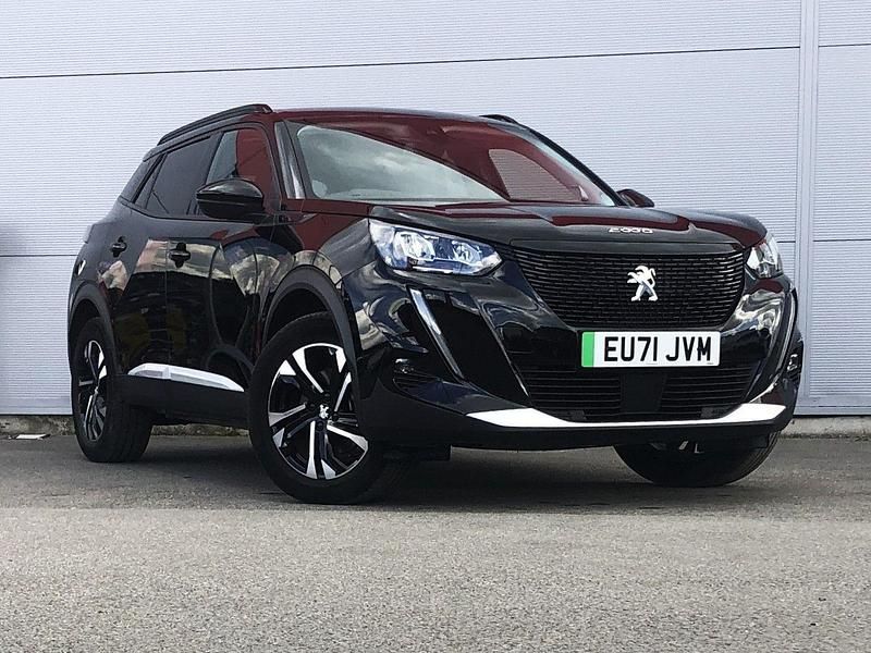 Black Used 2021 Peugeot e-2008 Allure Premium SUV | £13,155 (Good price) - Image 1/4