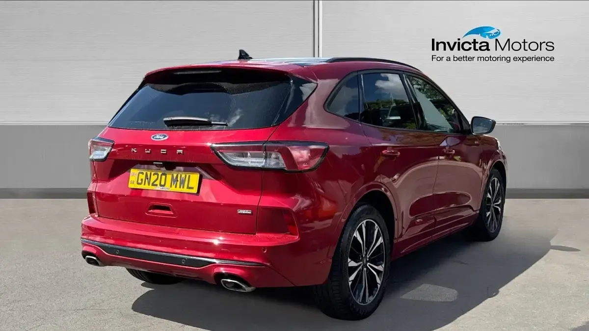 Used Ford Kuga ST-Line X 225 HP (165 kW) 2020 Lucid red SUV