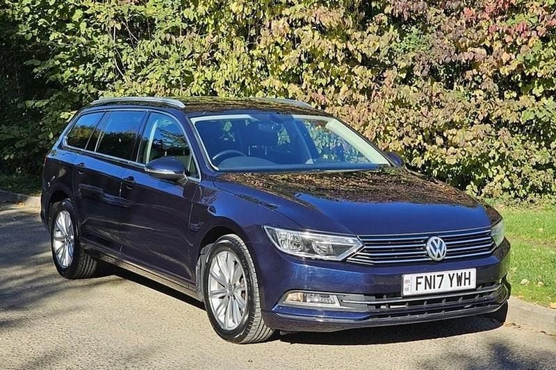 Blue Used 2017 VW Passat Business Estate | £11,486 (Good price) - Image 1/1