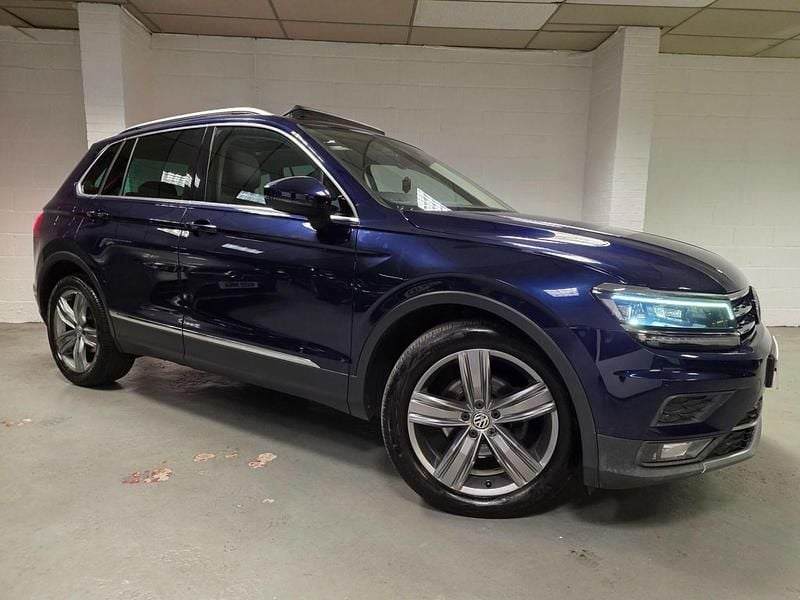 Used VW Tiguan SEL 150 HP (110 kW) 2018 Blue SUV