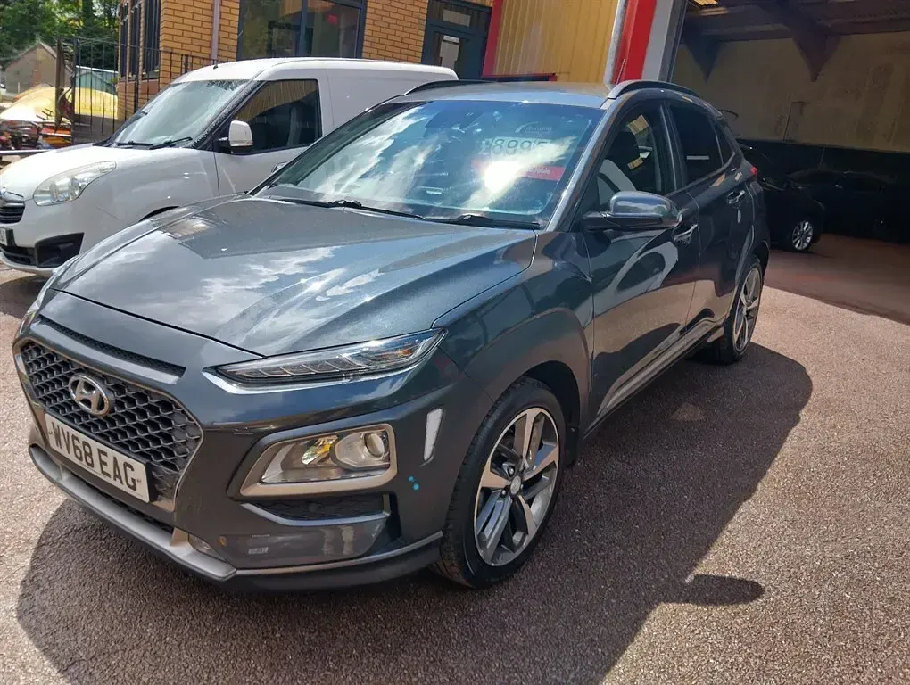 Used Hyundai Kona Premium SE 120 HP (88 kW) 2018 Grey SUV