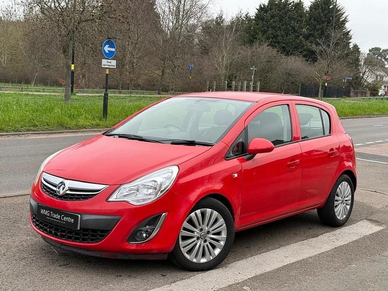 Used Vauxhall Corsa Excite 2011 Red Hatchback