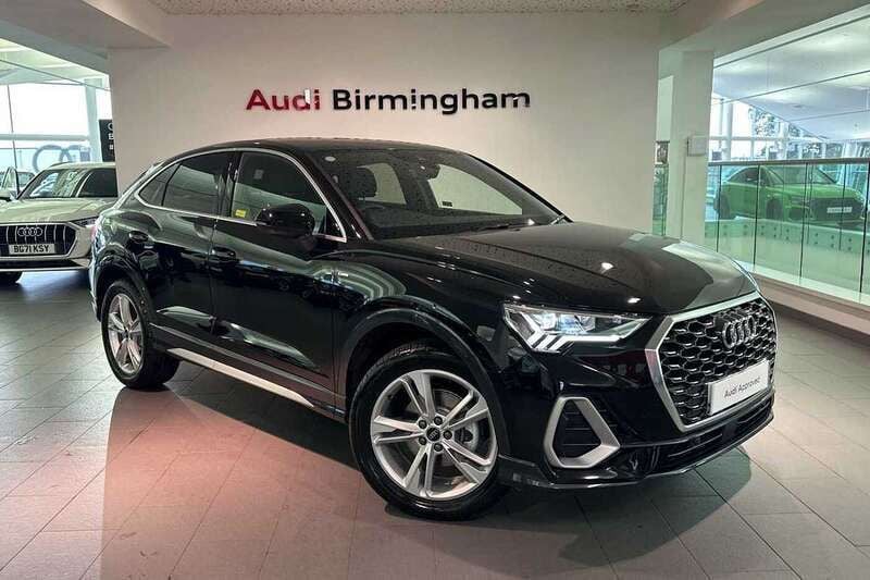 Mythos black, metallic Used 2024 Audi Q3 S-Line SUV | £35,750 (Fair price) - Image 1/4