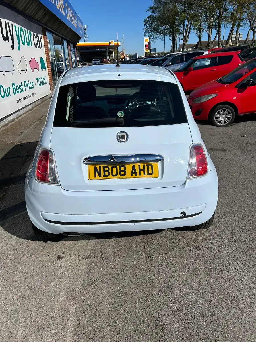 Used Fiat 500 Pop 69 HP (50 kW) 2008 Blue Hatchback