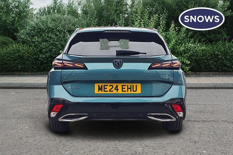 Used Peugeot e-308 GT 114 kW (156 HP) 2024 Avatar blue Hatchback