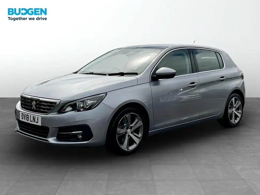 Used Peugeot 308 Allure 130 HP (95 kW) 2018 Grey Hatchback
