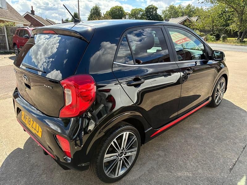 Used Kia Picanto GT-Line 66 HP (48 kW) 2018 Black Hatchback