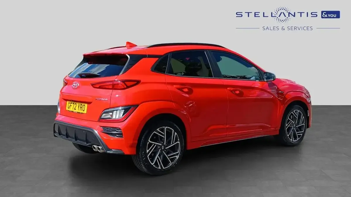 Used Hyundai Kona N Line 118 HP (86 kW) 2022 Red SUV