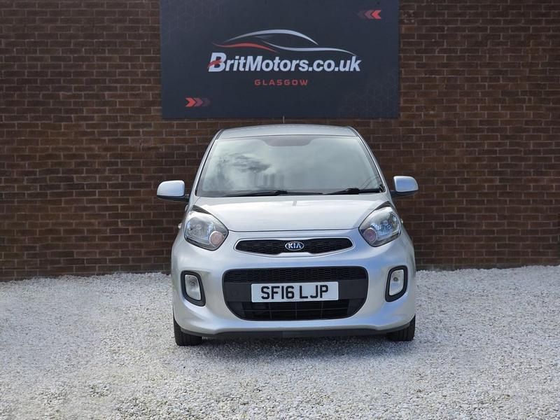 Second-hand Kia Picanto Air 66 CP (48 kW) 2016 Argintiu Hatchback