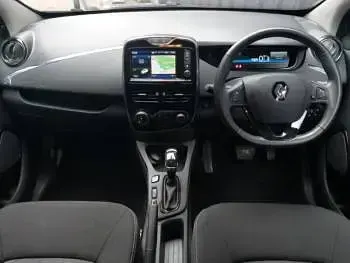 Used Renault Zoe Dynamique 64 kW (88 HP) 2018 Blue Hatchback