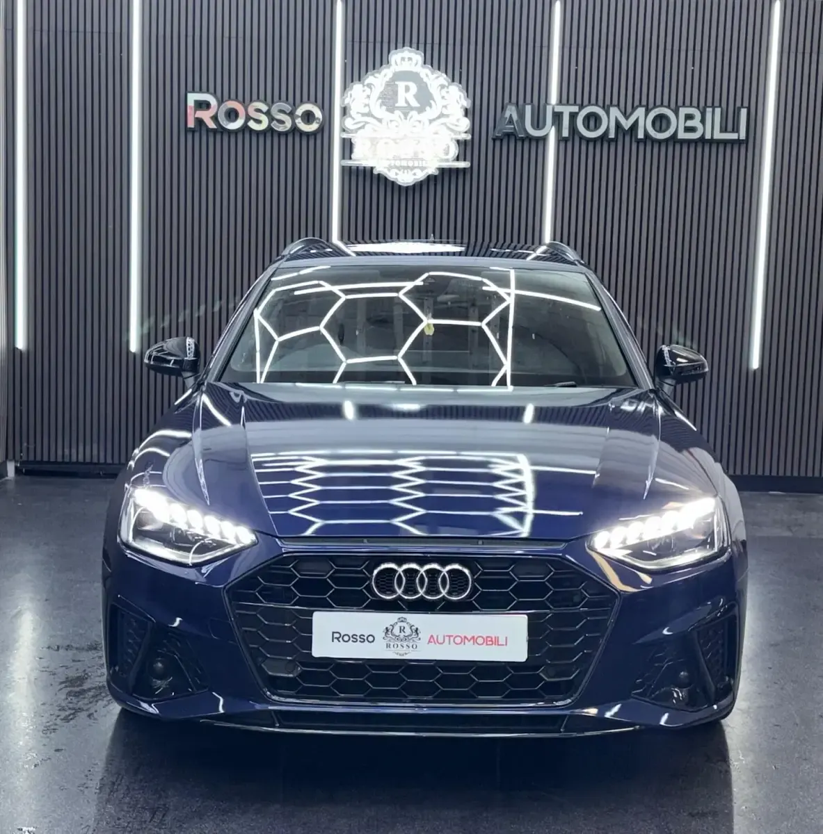 Used Audi A4 Black Edition 2024 Blue Estate