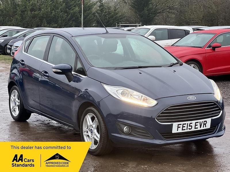 Used Ford Fiesta Zetec 2015 Blue