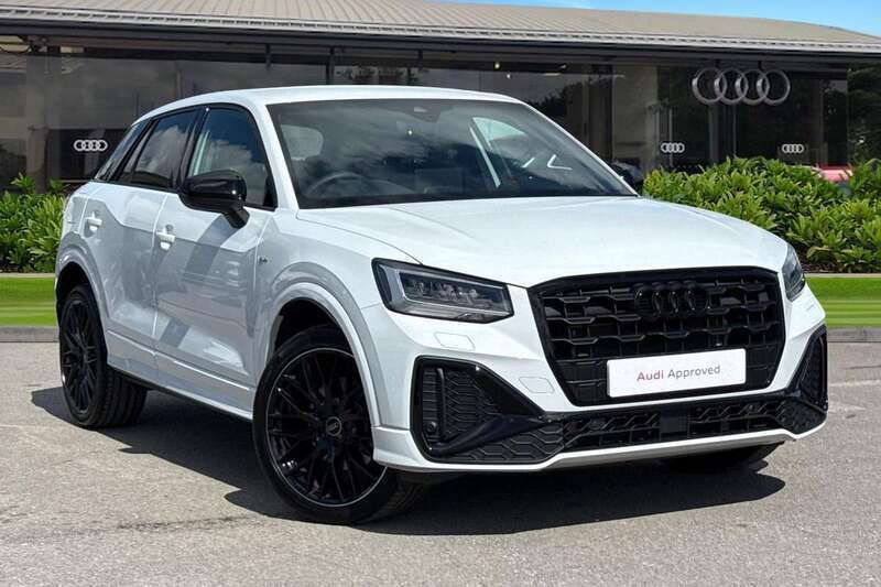 White Used 2024 Audi Q2 Black Edition SUV | £29,980 (Expensive) - Image 1/4