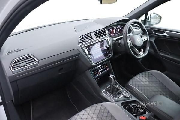 Used VW Tiguan R-line 190 HP (139 kW) 2022 White SUV