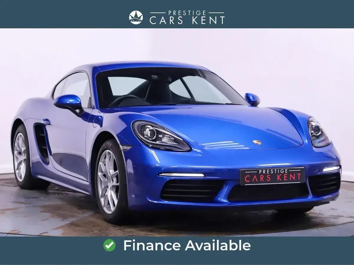 Usado Porsche 718 Cayman 300 HP (220 kW) 2017 Azul Coupé