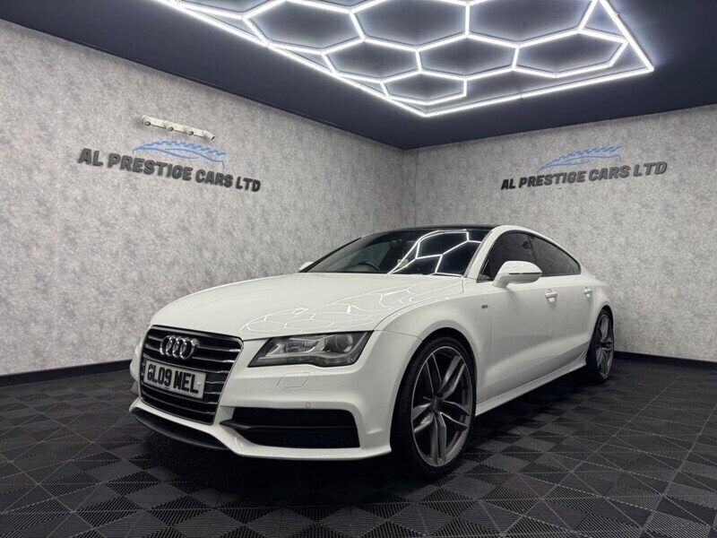White Used 2011 Audi A7 Sportback S-Line Hatchback | £8,499 (Fair price) - Image 1/4