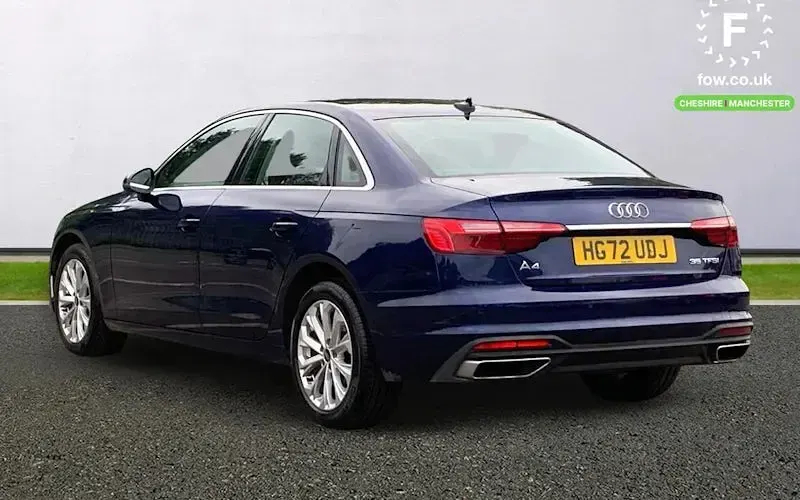 Used Audi A4 Comfort 150 HP (110 kW) 2022 Blue Sedan